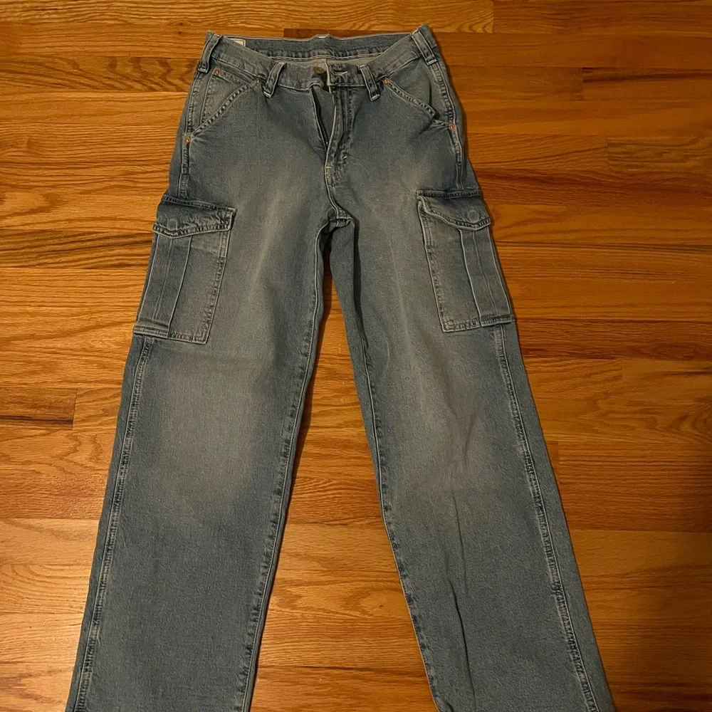 GAP 90’s Loose cargo jeans NWOT sz 25 - Picture 6 of 7